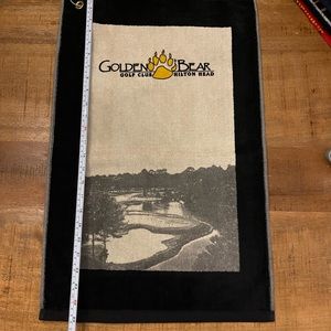 Golden Bear Golf Club Hilton Head golf towel